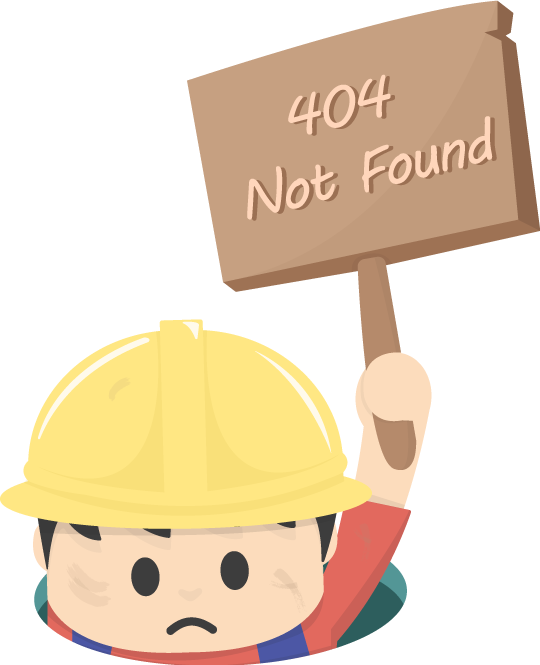 404 Not Found Character